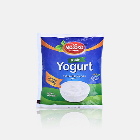 Moloko Plain Yogurt 450g
