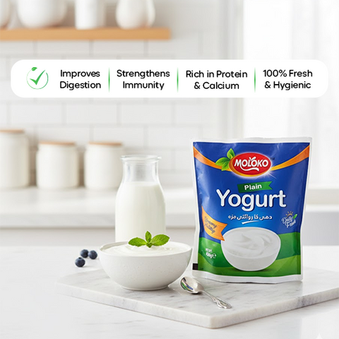 Moloko Plain Yogurt 900g